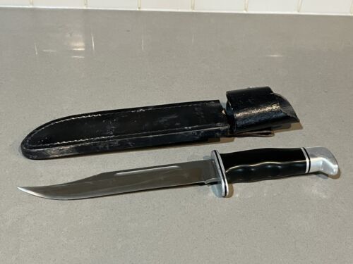 Vintage BUCK Knives 120 General Knife & Original Sheath 1993 NICE - £83.61 GBP