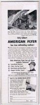 Vintage Print Ad American Flyer Hudson 3 1/4&quot; x 9 1/2&quot; - £2.25 GBP