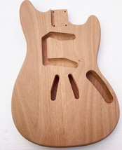 Mustang Electric Guitar Body All Cavity Routed Unfinish Project Mahogany Wood - £94.95 GBP