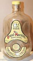 Grand Macnish Scotch Whisky Dimpled Empty Bottle 26.5 fl oz Scotch Scotland - £39.87 GBP