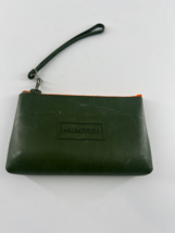 Hunter for Target Rubber Bag Make Up Wallet Olive Green Orange Zippered ... - $14.90