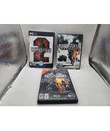 Battlefield PC Game lot Bad Company 2, Battlefield 3 Limited Edition, Ba... - $9.89