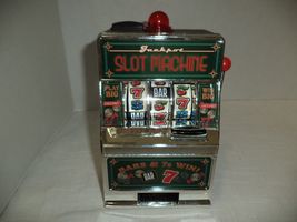 Just Play Mini Slot Machine Bank - $24.99