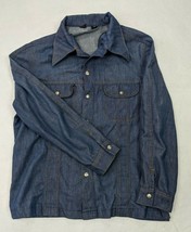 Lee Womens Denim Shirt Jacket No Tags See Measurements For Size Blue - £14.42 GBP