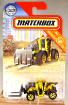 2018 Matchbox 47/125 MBX Construction 11/20 LOAD LIFTER Yellow w/Yellow 6 Spokes - £7.81 GBP