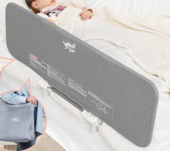 Vava Soo Portable Folding Bed Rail for Baby with Carry Bag, 59inch, Gray - £48.90 GBP