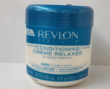 REVLON PROFESSIONAL Conditioning Creme Relaxer Super ~ 16.76 fl. oz. Jar - £14.21 GBP