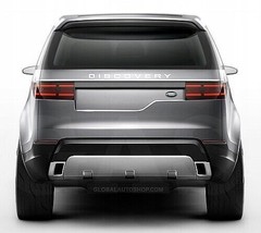 Land Rover Discovery V 2016+ Martig chrome strip for tailgate trim chrome - £16.69 GBP