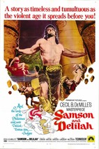 Samson and Delilah original 1968R vintage one sheet movie poster - £183.05 GBP