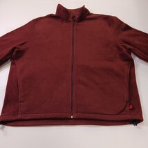 Woolrich Men's Mulberry Full Zip Fleece Sweatshirt Jacket Pockets Outdoors Sz XL image 13
