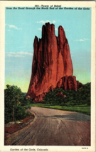 Tower of Babel,  Garden of the Gods Denver CO Vintage Postcard (D8) - £4.58 GBP