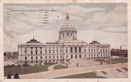 Saint Paul Minnesota MN State Capitol 1916 Postcard D35 - $2.99