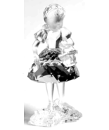 Swarovski Crystal Figurine Little Red Riding Hood W/Frosted Basket W/Ori... - €100,83 EUR