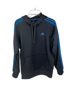 Adidas ClimaWarm Gray/Blue Men&#39;s Pullover Hoodie Sz. S - $370.83 MXN