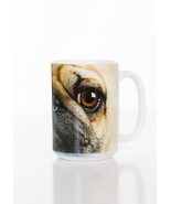 Pug Puppy Dog Face Ceramic Coffee Mug Cup 15 oz White - £15.78 GBP