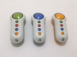 Xbox 360 Scene It Wireless Trivia Controllers Qty 3 Big Button Buzzer - £14.19 GBP