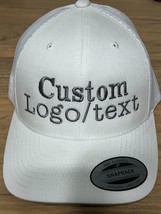 Custom Embroidery Snapback Five-Panel Trucker Cap - £14.95 GBP