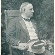 1901 President William McKinley Antique Historical Print Ephemera - £19.65 GBP