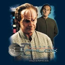 Star Trek Enterprise TV Series Doctor Phlox Collage T-Shirt NEW UNWORN - £11.77 GBP