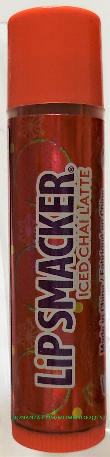 Primary image for Lip Smacker ICED CHAI LATTE Flavors of New York Lip Balm Lip Gloss Stick