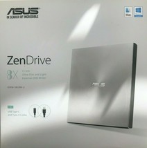 Asus - SDRW-08U9M-U - Zen Drive External DVD-Writer - Silver - £43.92 GBP