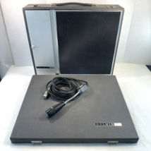 Vintage HOLMIN Model 300 Portable PA with H44-1 XLR Microphone Rockford IL USA - $82.45