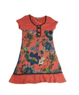 Gracia Casual Dress Size M Orange Fall - $24.75