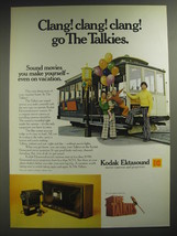 1974 Kodak Ektasound Movie Cameras and Projectors Ad - Clang! Clang! Clang! - £14.53 GBP