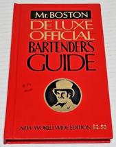 Vintage Mr. Boston Deluxe Official Bartender&#39;s Guide - New World Wide Edition - £7.89 GBP