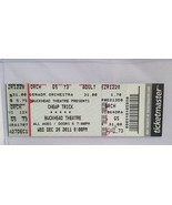 CHEAP TRICK - ORIGINAL 2011 UNUSED WHOLE FULL CONCERT TICKET - $15.00