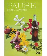 Pause for Living Spring 1968 Vintage Coca Cola Booklet Party Decor Dinne... - £7.08 GBP
