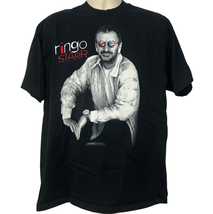 Vintage 1992 Ringo Starr Concert T-Shirt Black Size XL All Star-Band NOS - $31.16