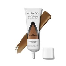Almay Skin Perfecting Hydrating Tint Hyaluronic Acid Squaline 160 Mahogany - $12.72