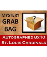 ST. LOUIS CARDINALS MYSTERY AUTOGRAPHED 8x10 PHOTO ( TAKE A CHANCE )  - £11.79 GBP