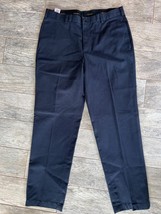 Brooks Brothers Advantage Chino Clark Pants 35x32 Mens 35 x 32 Cotton Kh... - $38.05