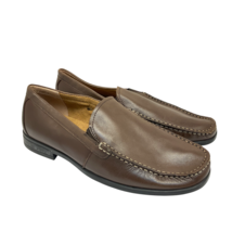 Nunn Bush Men&#39;s Glenwood Casual Loafers 84514-200 Brown Leather Size 9W - $56.99