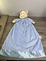 *HTF Disney Store Winnie The Pooh Blue Plush Bear Beehive Baby Security Blanket - $148.49