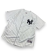 Majestic Vintage 90s New York Yankees Pin Stripe Jersey White Size XL Korea - £23.35 GBP