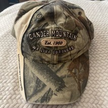 Men’s Adult Hat Cap Cander Mountain Camo Print Green Brown Tan - $4.99