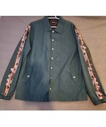NEW Pink Dolphin Green High Tides Nylon Coach Jacket Windbreaker Size XL - $33.76 CAD