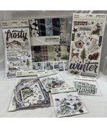 Simple Stories Vintage Fresh Snow 6 Pcs Paper Frames Stickers Floral Eph... - $90.69 CAD