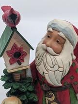 Jim Shore - A Year of Cheer Santa with Birdhouse - Heartwood Creek Figurine - £52.74 GBP