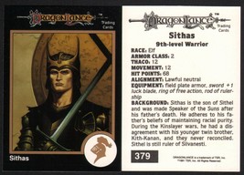 1991 TSR AD&amp;D Gold Border Card #379 Dungeons &amp; Dragons ~ Dragonlance Brom Art - £5.51 GBP