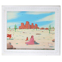 Untitled (Southwest Desert Scene) By Kenneth Stancin Acrylic/Oil Painting - £872.66 GBP