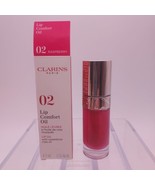 Clarins Lip Comfort Oil Sweetbriar Rose Oil 02 RASPBERRY .2oz - €18,65 EUR