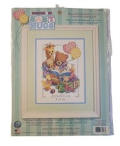 Dimensions Baby Hugs Teddy and Friends Birth Record Cross Stitch 72916 N... - $10.88