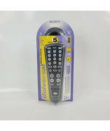 SONY RM-V21 Universal TV Cable VCR Cable Remote Control New Sealed - £18.42 GBP