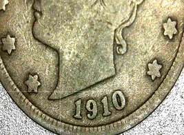 Liberty Head Nickel Five-Cent Pieces 1910 - 1912 AA20-CNN2140 Antique - £80.14 GBP
