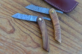 2 damascus 100% handmade beautiful tanto knife From The Eagle Collection M978p3 - £55.37 GBP
