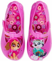 Disney Paw Patrol Toddler Girls Pink Glitter Casual Jelly Slip-on Shoe Size 12 - £19.68 GBP